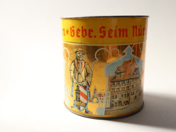 Vintage Nuremberg Lebkuchen Tin - Gebr. Seim Norica - Image 3