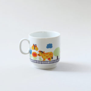 Vintage Thomas Germany Kids Mug with Train & Giraffe Design