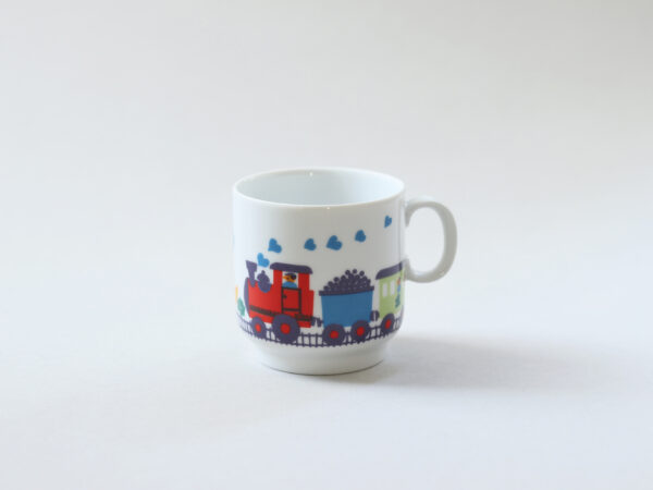 Vintage Thomas Germany Kids Mug with Train & Giraffe Design - Image 2